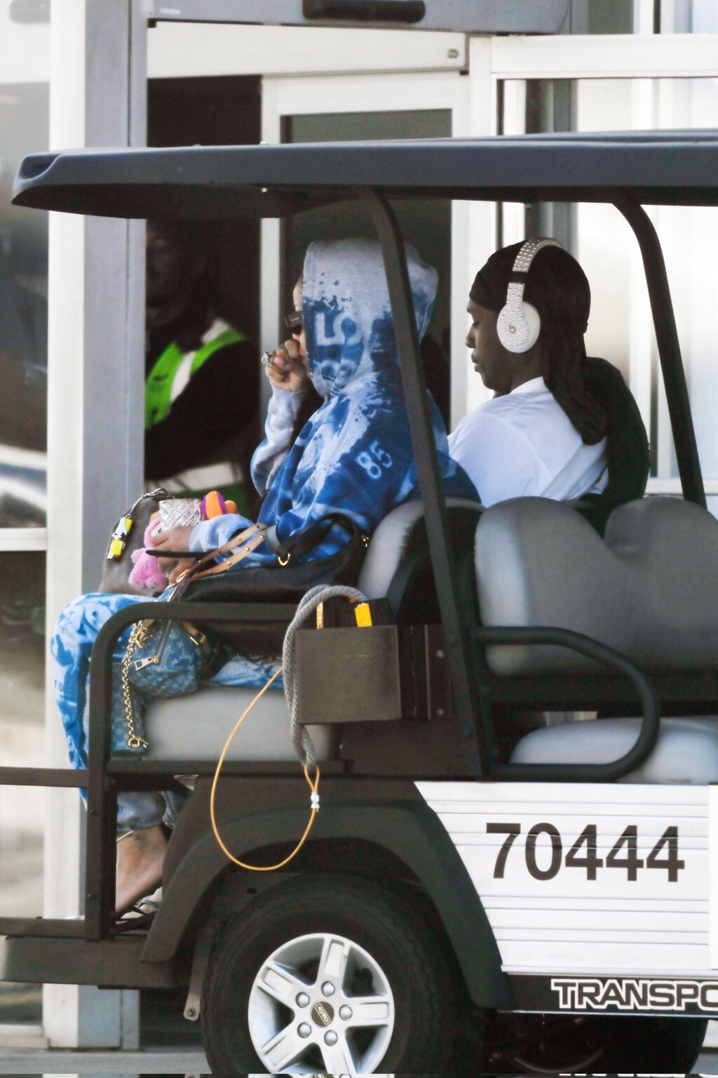 Rihanna Spotted With Labubu Doll